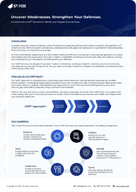 Vulnerability Assessment and Penetration Testing_datasheet